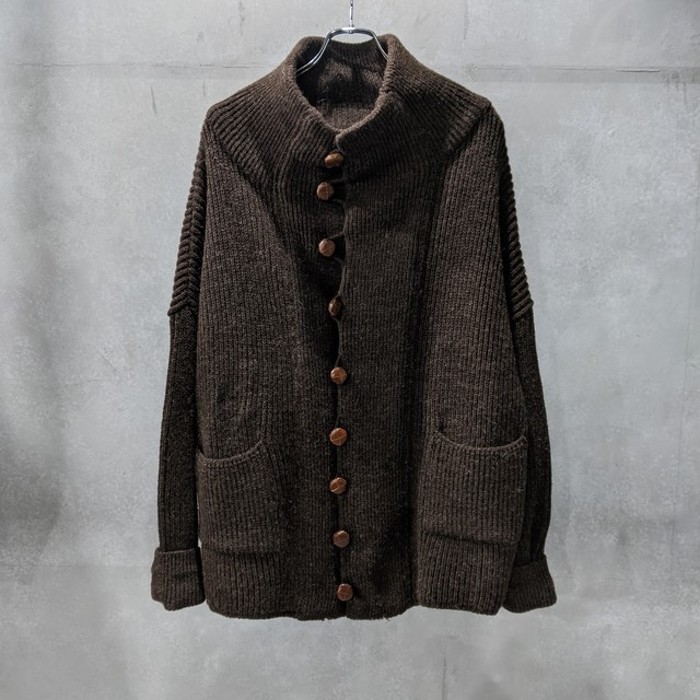 British label knit jacket | Vintage.City 古着屋、古着コーデ情報を発信