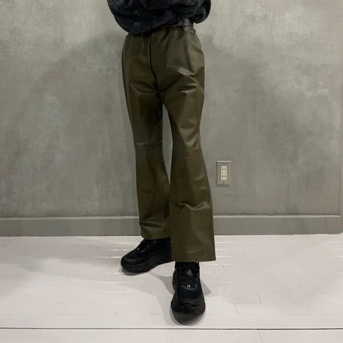 Colored leather pants | Vintage.City 古着屋、古着コーデ情報を発信