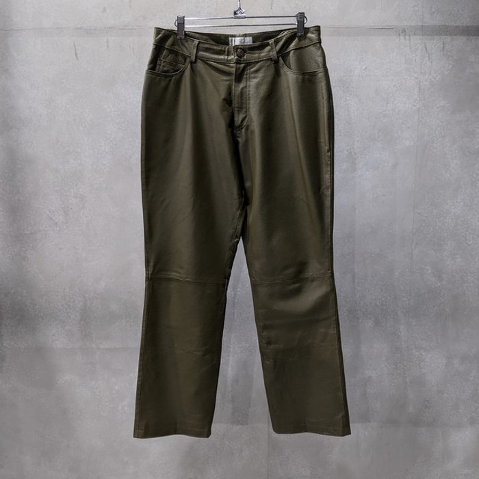 Colored leather pants | Vintage.City 빈티지숍, 빈티지 코디 정보