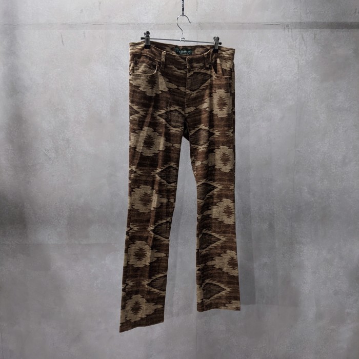 “Lauren” Native pattern pants | Vintage.City 古着屋、古着コーデ情報を発信