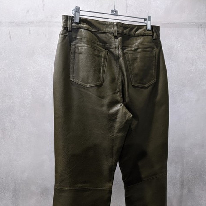 Colored leather pants | Vintage.City 빈티지숍, 빈티지 코디 정보