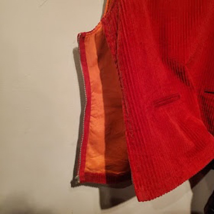 Corduroy Design Pullover Vest | Vintage.City 古着屋、古着コーデ情報を発信