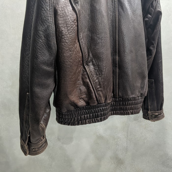 "Pierre cardin" Leather Blouson | Vintage.City 古着屋、古着コーデ情報を発信