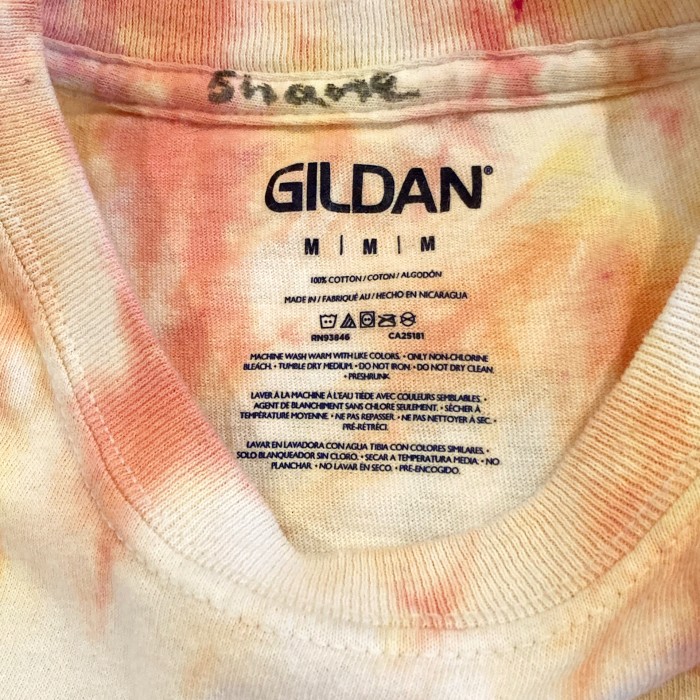古着 タイダイT M Tシャツ 暖色 tiedye GILDANボディ | Vintage.City 빈티지숍, 빈티지 코디 정보