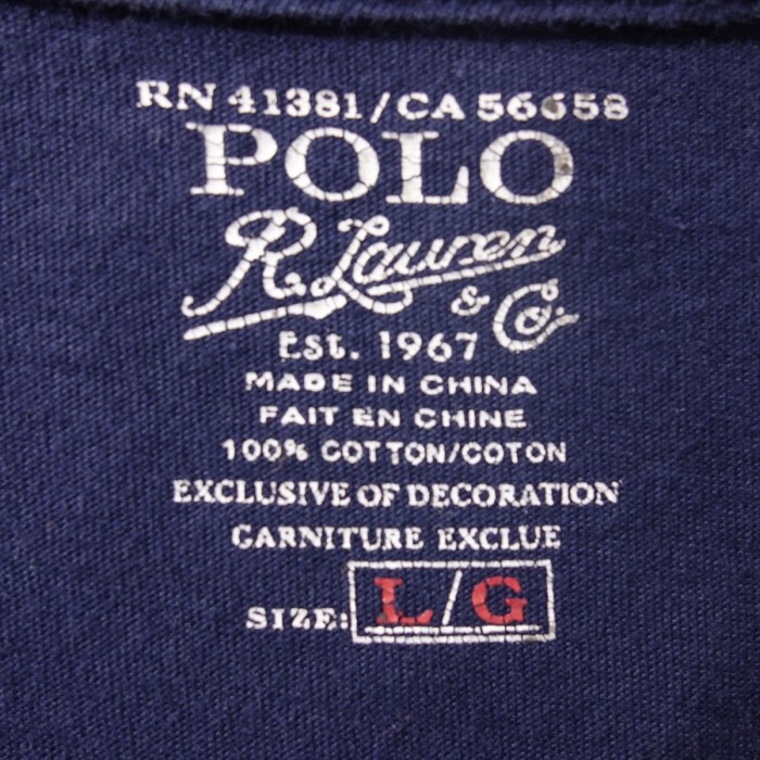 古着 RalphLauren 1ポイント Tシャツ | Vintage.City 古着屋、古着コーデ情報を発信
