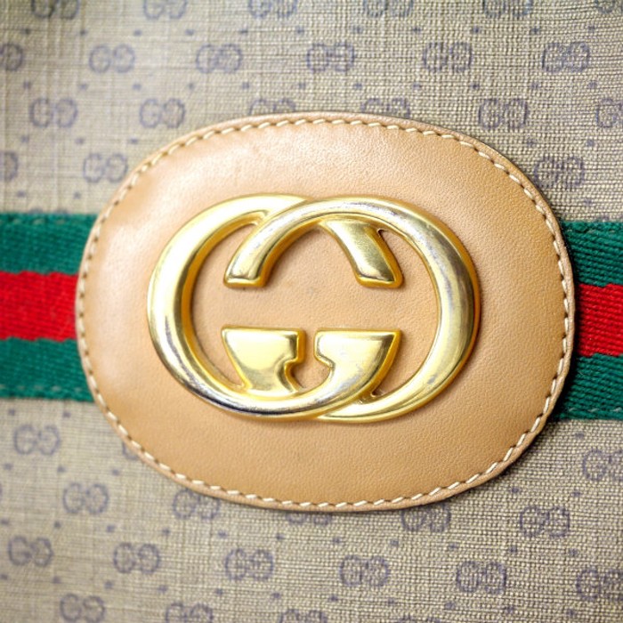 OLD Gucci エンブレム マイクロGGトートバッグ（キャメル） | Vintage.City 빈티지숍, 빈티지 코디 정보