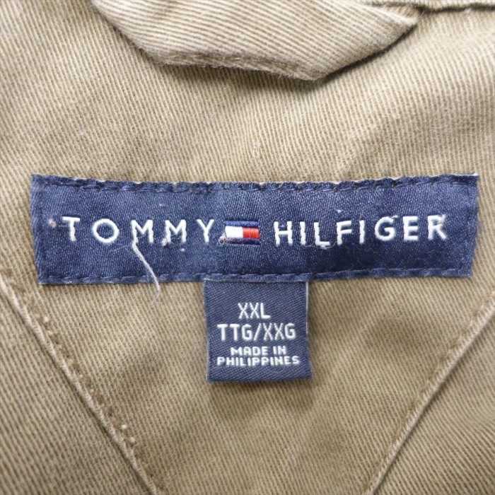 古着 TOMMY HILFIGER ワンポイント刺繍 コットンジャケット | Vintage.City 古着屋、古着コーデ情報を発信
