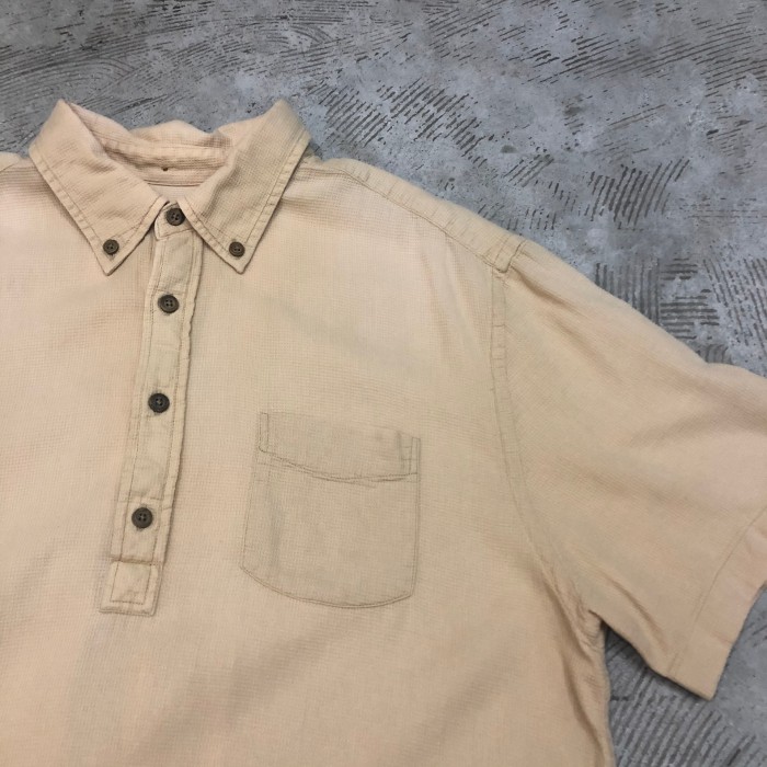 00s old gap half sleeve polo shirt | Vintage.City 古着屋、古着コーデ情報を発信