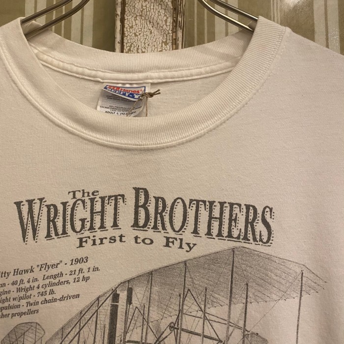90's Hanes Wright Brothers TEE | Vintage.City 古着屋、古着コーデ情報を発信