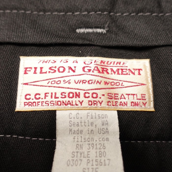 古着 90s Filson フィルソン USA製 ウールパンツ | Vintage.City 古着屋、古着コーデ情報を発信
