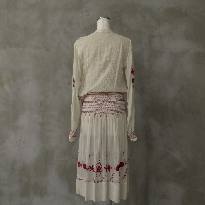 古着 20s ヴィンテージ peasant dress シースルーワンピース | Vintage.City 빈티지숍, 빈티지 코디 정보