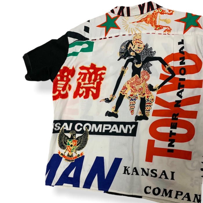 KANSAI Japanese used Total pattern Open | Vintage.City 빈티지숍, 빈티지 코디 정보