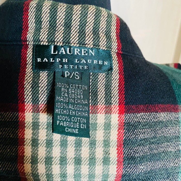 LAUREN RALPH LAUREN  チェックシャツ | Vintage.City 古着屋、古着コーデ情報を発信