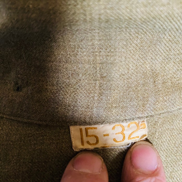 40s U.S.ARMY ガスフラップ 付き 長袖 ウール シャツ | Vintage.City 古着屋、古着コーデ情報を発信