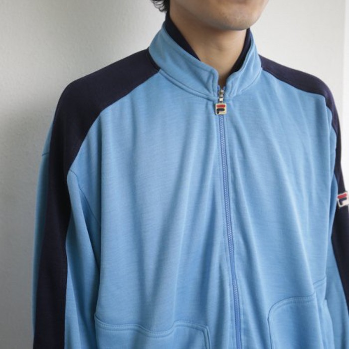 old euro fila jersey track jacket | Vintage.City 古着屋、古着コーデ情報を発信
