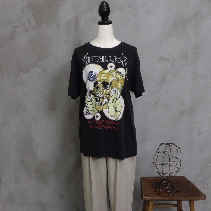 Metalica メタリカ Tシャツ  ヴィンテージ 90’s バンドTTシャツ/カットソー(半袖/袖なし)