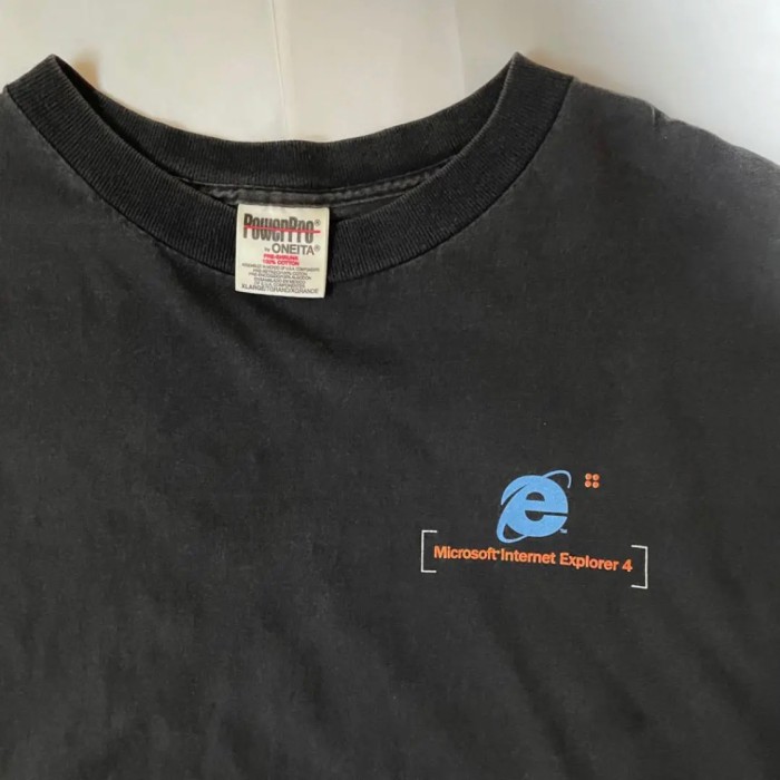 Vintage Microsoft internet Explorer Tシャツ | Vintage.City