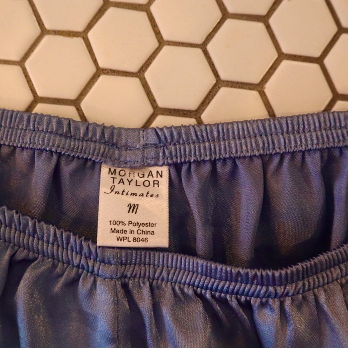 Blue gloss pants | Vintage.City 古着屋、古着コーデ情報を発信