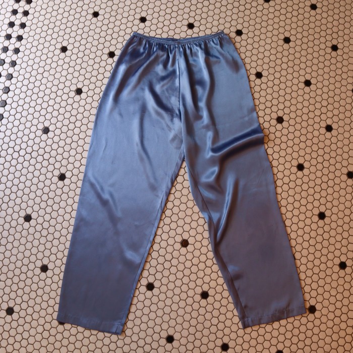 Blue gloss pants | Vintage.City 古着屋、古着コーデ情報を発信