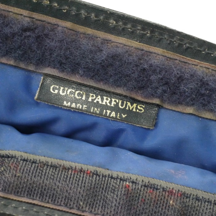 OLD Gucci PARFUM　ポーチ/クラッチバッグ（青・ミニ） | Vintage.City 古着屋、古着コーデ情報を発信