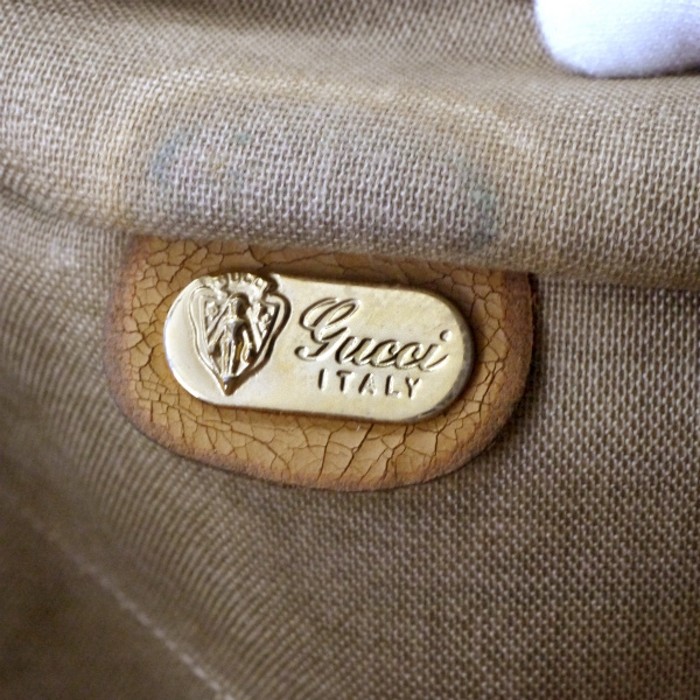 OLD Gucci マイクロGG A4対応ブリーフバッグ（茶） | Vintage.City 古着屋、古着コーデ情報を発信
