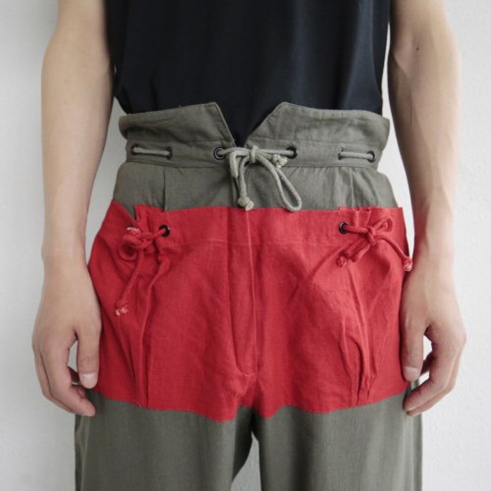 old line cotton trousers | Vintage.City 빈티지숍, 빈티지 코디 정보