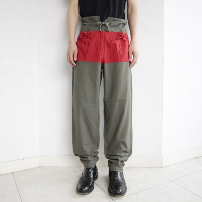 old line cotton trousers | Vintage.City 古着屋、古着コーデ情報を発信
