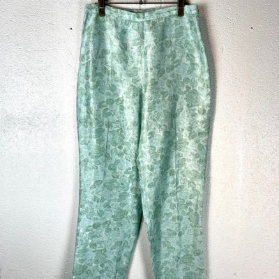 jacquard shiny pants | Vintage.City 古着屋、古着コーデ情報を発信
