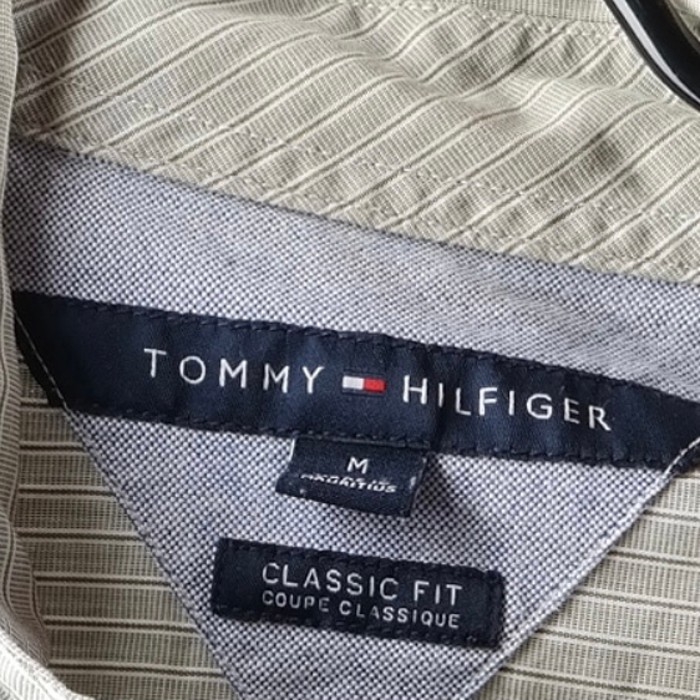 TOMMY HILFIGER トミー  ヒルフィガーメンズ チェックシャツ L | Vintage.City 古着屋、古着コーデ情報を発信