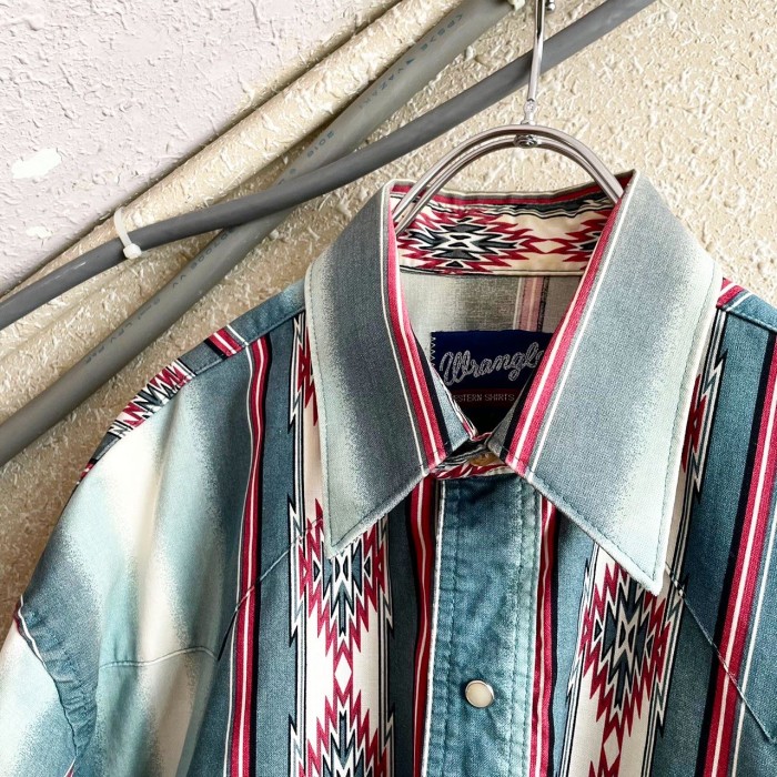 80s Wrangler Western shirt | Vintage.City 古着屋、古着コーデ情報を発信