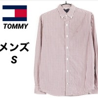 TOMMY HILFIGER トミー  ヒルフィガーメンズ チェックシャツ S | Vintage.City 빈티지숍, 빈티지 코디 정보