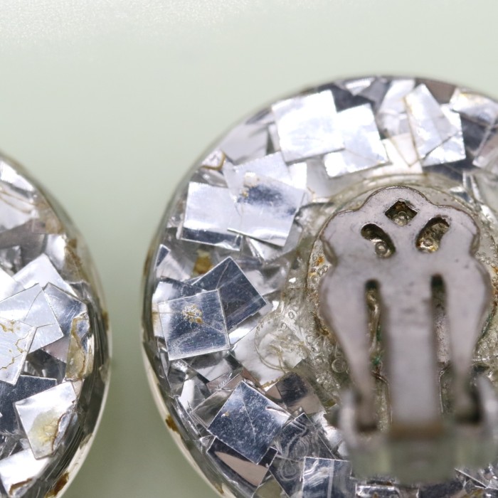 1950's-60's vintage glitter earrings | Vintage.City 빈티지숍, 빈티지 코디 정보