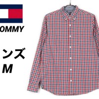 TOMMY HILFIGER トミー  ヒルフィガーメンズ チェックシャツ M | Vintage.City 古着屋、古着コーデ情報を発信