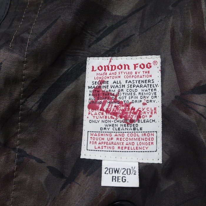 古着 LONDONFOG ロンドンフォグ トレンチコート 総柄 | Vintage.City 古着屋、古着コーデ情報を発信