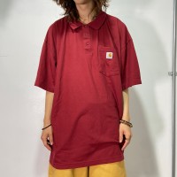 『送料無料』　Carhartt 鹿の子ポロシャツ　XXL ポケット付き　K570 | Vintage.City 빈티지숍, 빈티지 코디 정보