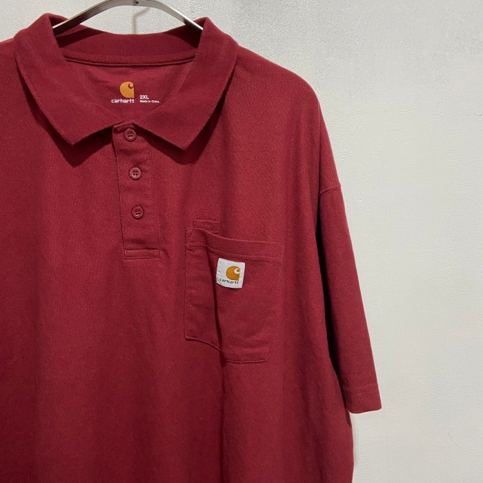 『送料無料』　Carhartt 鹿の子ポロシャツ　XXL ポケット付き　K570 | Vintage.City 古着屋、古着コーデ情報を発信