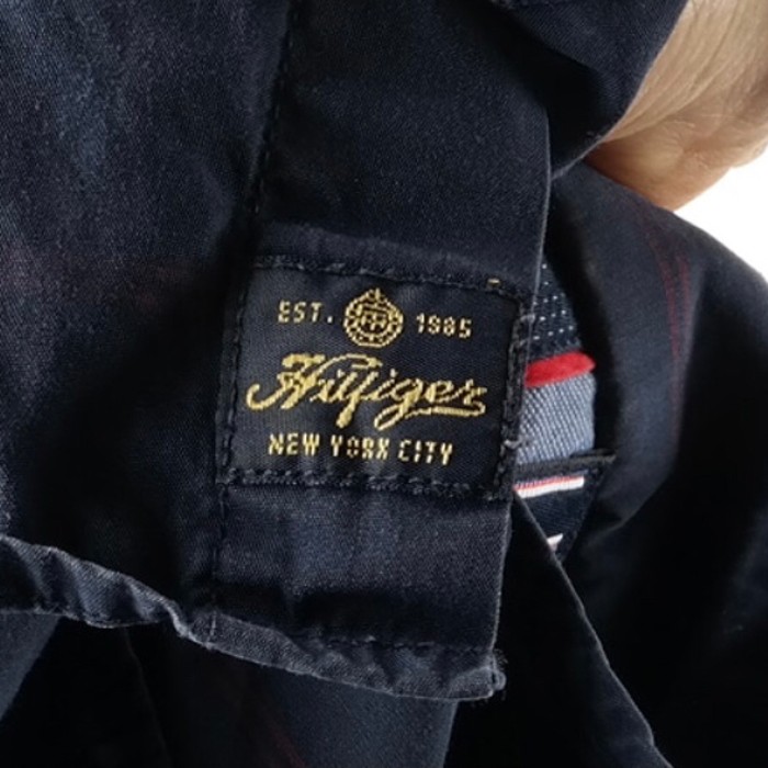 TOMMY HILFIGER トミー  ヒルフィガーメンズ シャツ  長袖 S | Vintage.City 古着屋、古着コーデ情報を発信