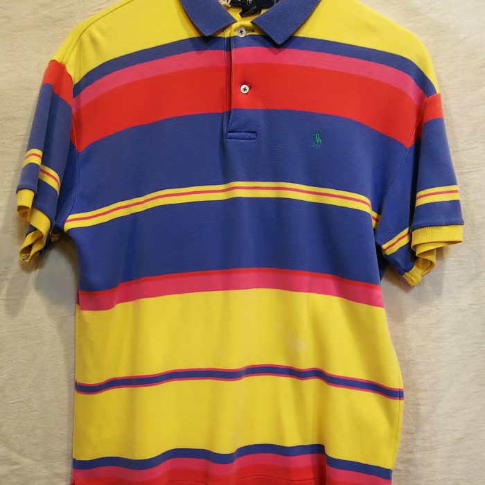 90年代 POLO Ralph Lauren ポロシャツ マルチカラー | Vintage.City 빈티지숍, 빈티지 코디 정보