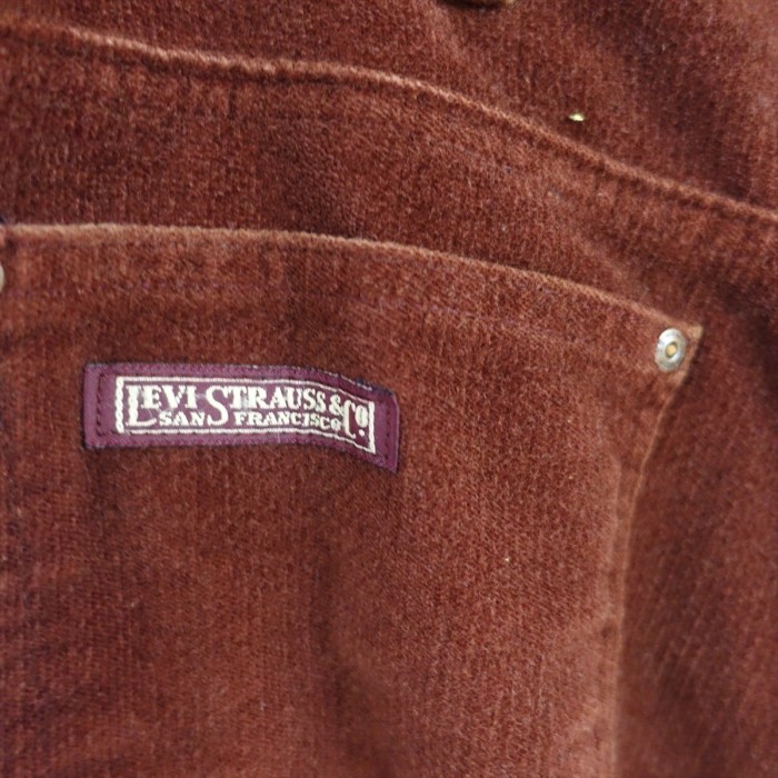 古着 80s Levis リーバイス ベロアパンツ | Vintage.City 古着屋、古着コーデ情報を発信
