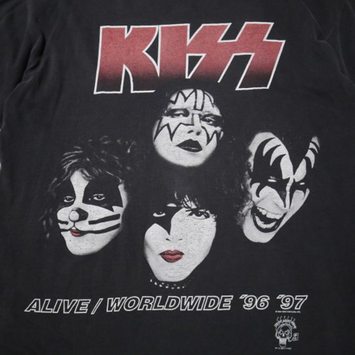 96-97's kiss alive worldwide tour tee | Vintage.City 古着屋、古着コーデ情報を発信