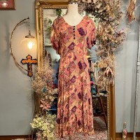 flower pattern dress | Vintage.City 古着屋、古着コーデ情報を発信
