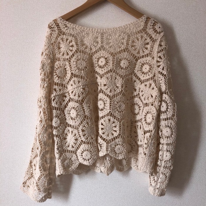 used crochet knit cardigan | Vintage.City Vintage Shops, Vintage Fashion Trends