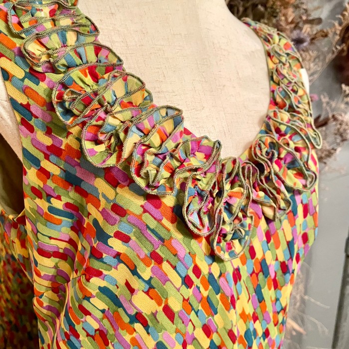 pattern design dress | Vintage.City 古着屋、古着コーデ情報を発信