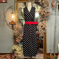 dot pattern dress | Vintage.City 古着屋、古着コーデ情報を発信