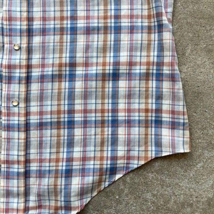 Levi's　S/S CHECK WESTERN SHIRTS | Vintage.City 古着屋、古着コーデ情報を発信
