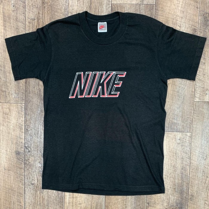 90'S NIKE 銀タグ シングルステッチ ロゴ Tシャツ USA製 | Vintage.City