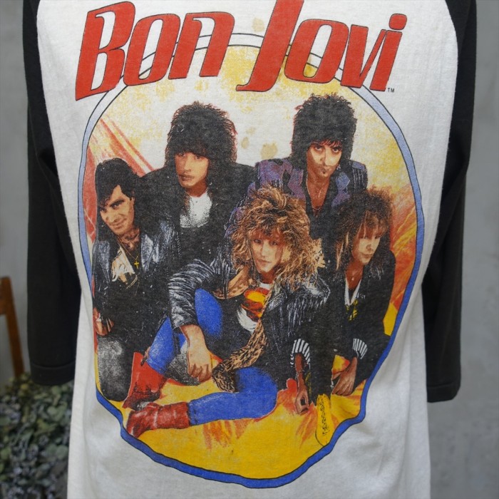 古着 80s Bon Jovi バンドTシャツ ボンジョビ | Vintage.City 빈티지숍, 빈티지 코디 정보
