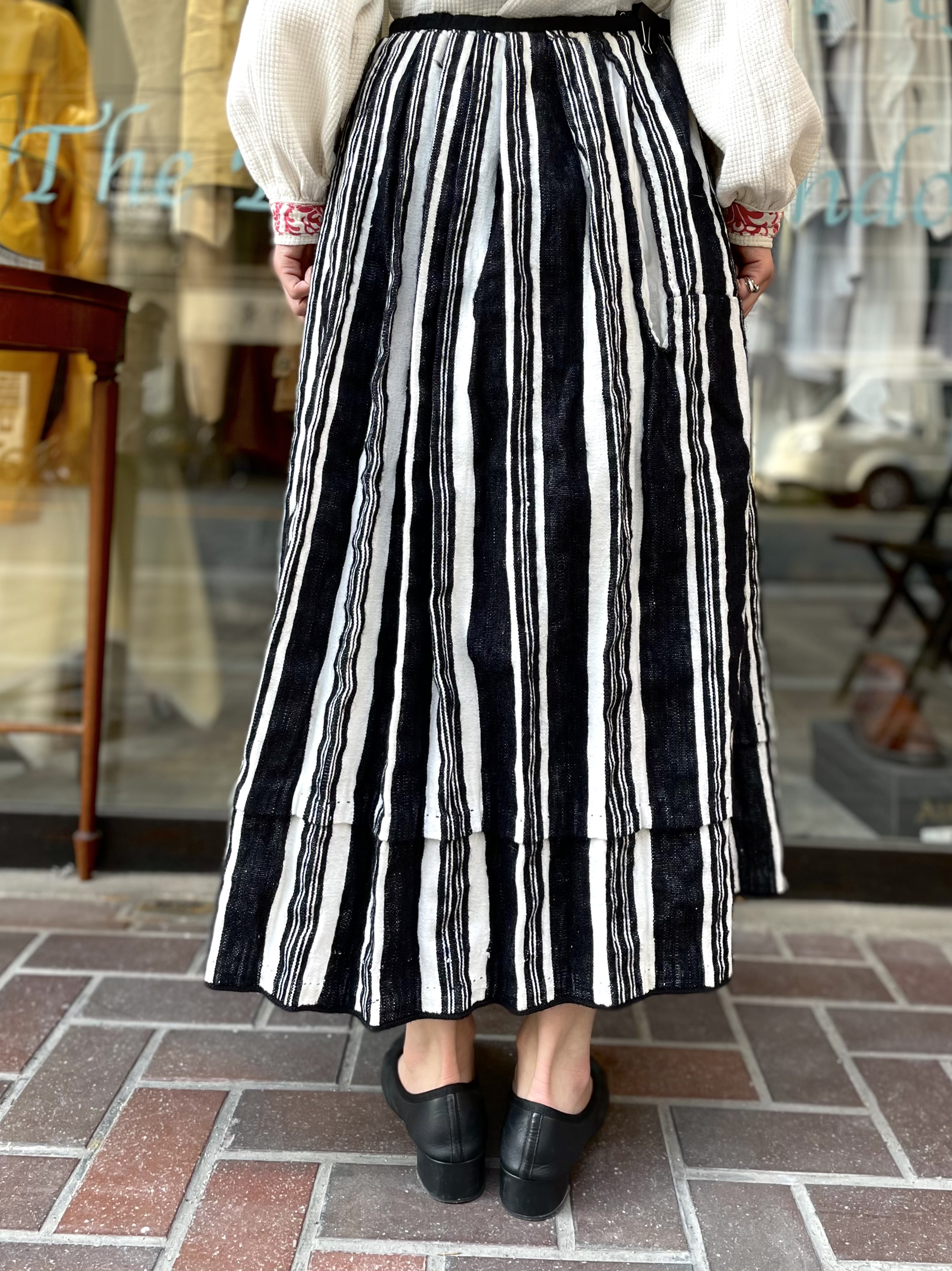 希少 vintage skirt 新品デッドストック デザイナーもの スカート