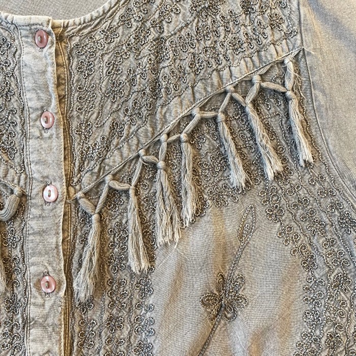 レーヨン 刺繍ブラウス | Vintage.City 古着屋、古着コーデ情報を発信