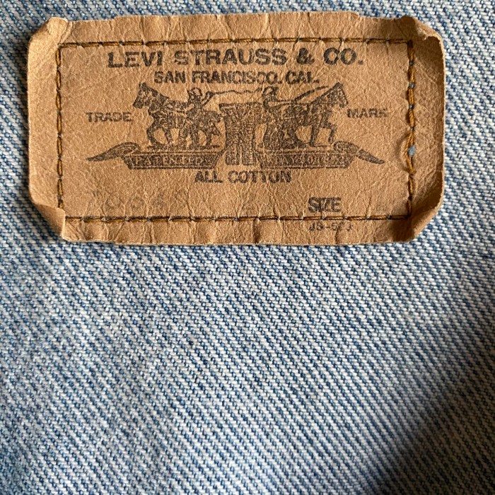 Levi's 4th デニムジャケット　ノーカラーリメイク | Vintage.City 古着屋、古着コーデ情報を発信